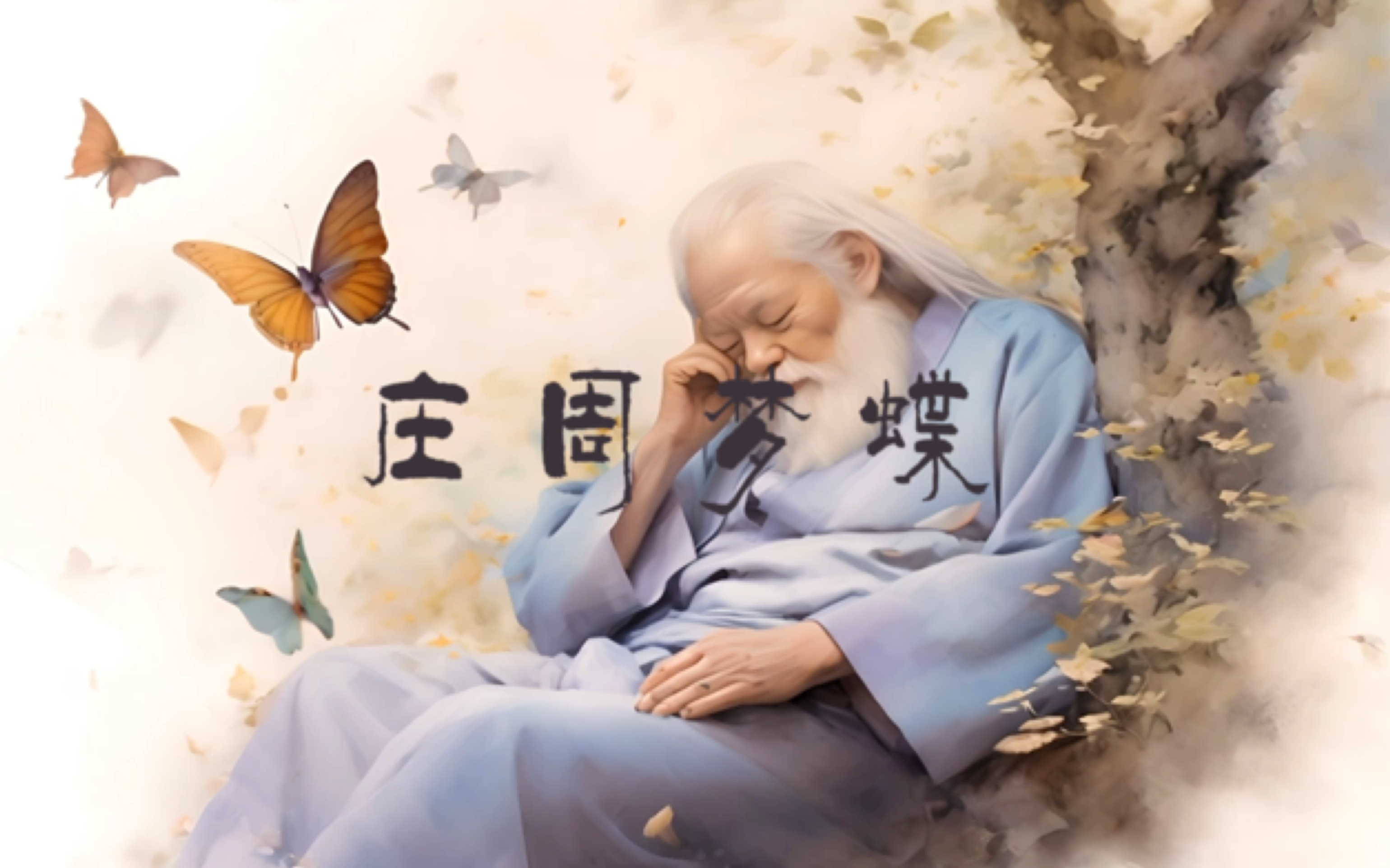 传统故事|《庄周梦蝶》