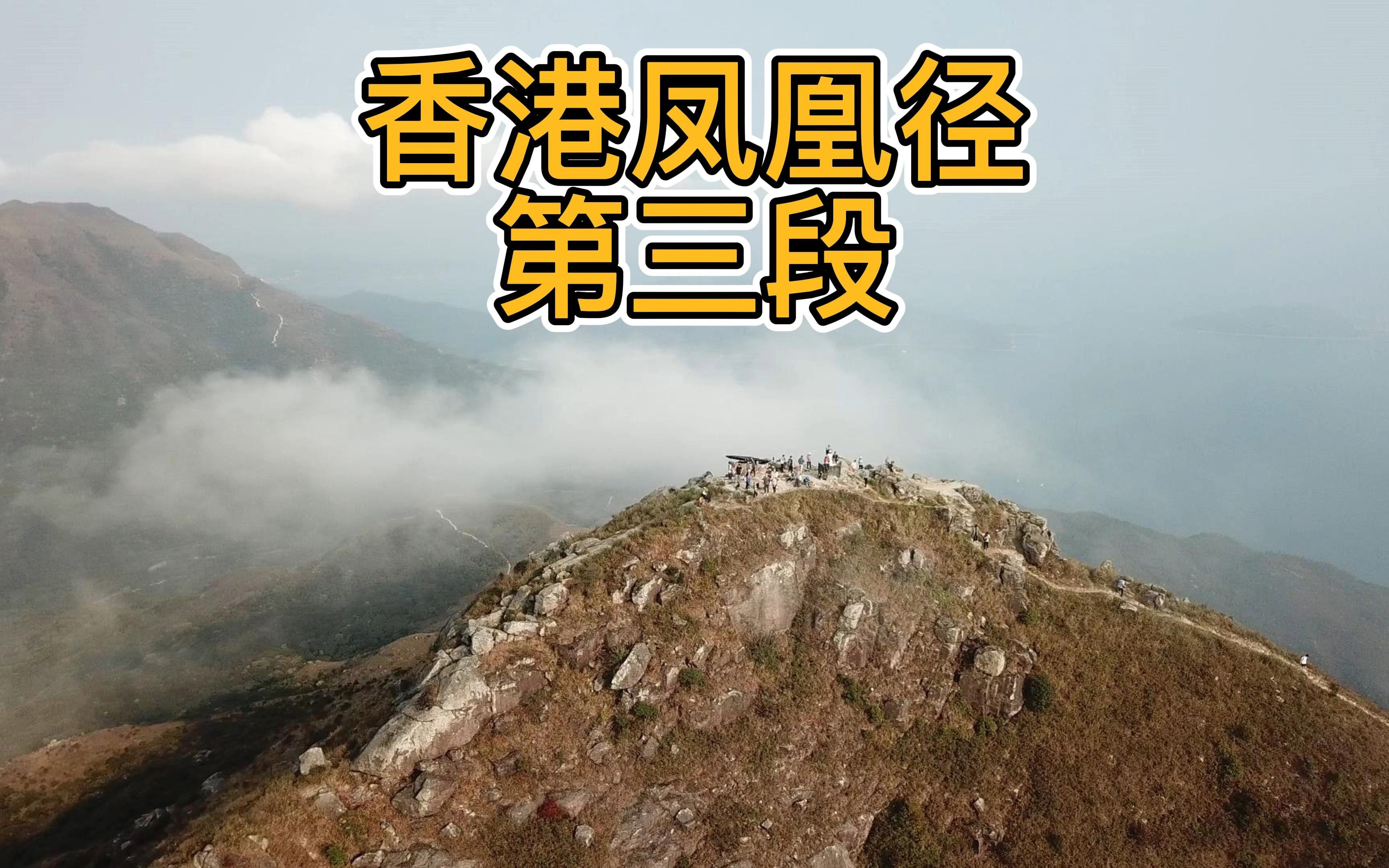 香港徒步凤凰径第三段,登顶大屿山最高峰凤凰山