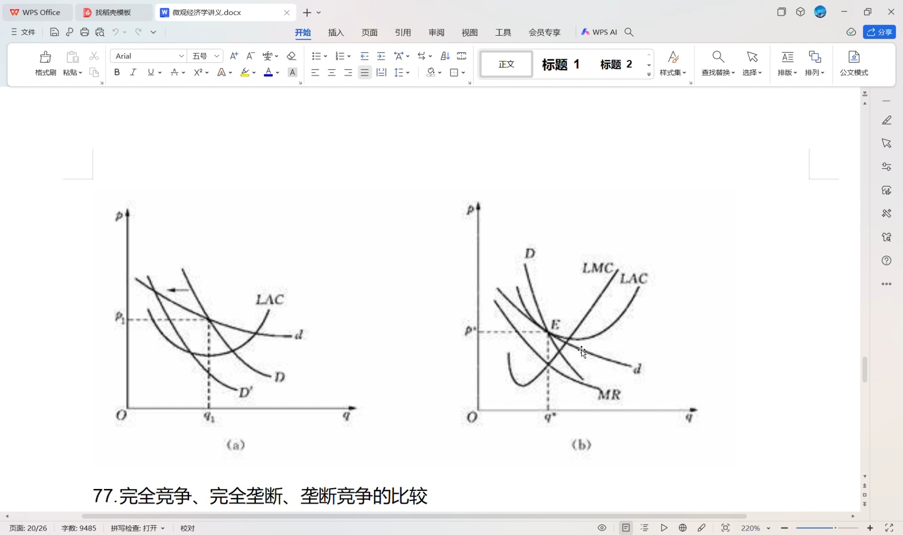 微观经济学第三十一讲 垄断竞争的长期均衡和寡头垄断