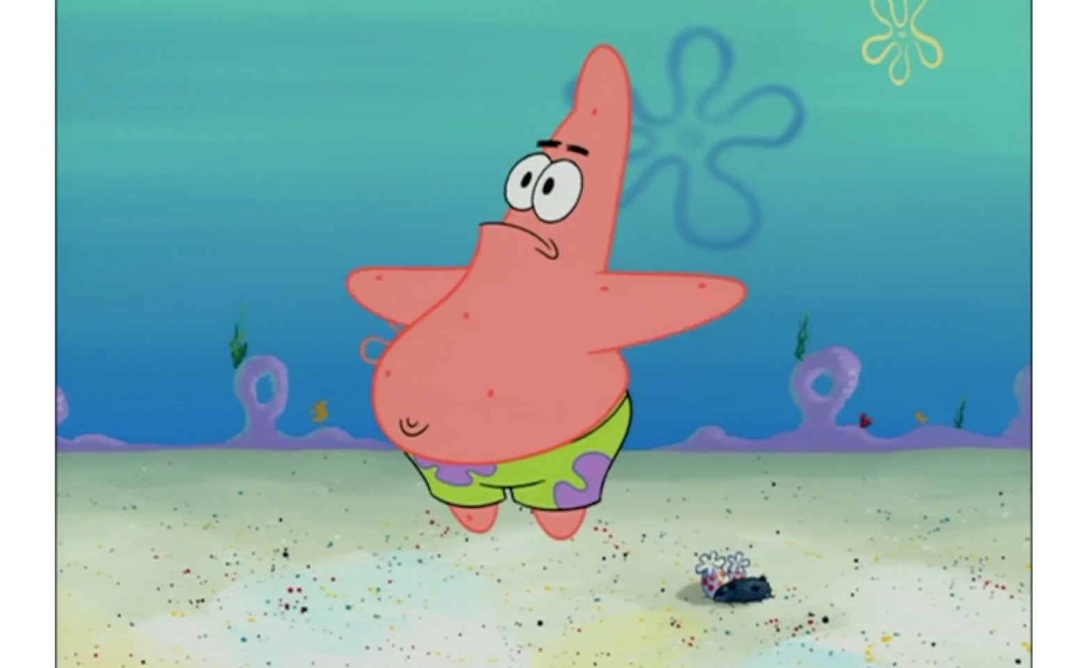 当派大星遇到 beat it 鼓手派大星之比基尼海滩超级乐队