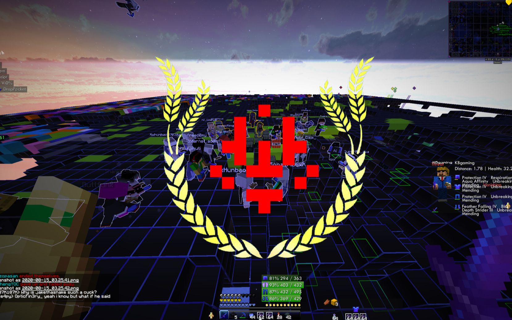 2b2t无限原力tif周年庆纪念视频语录