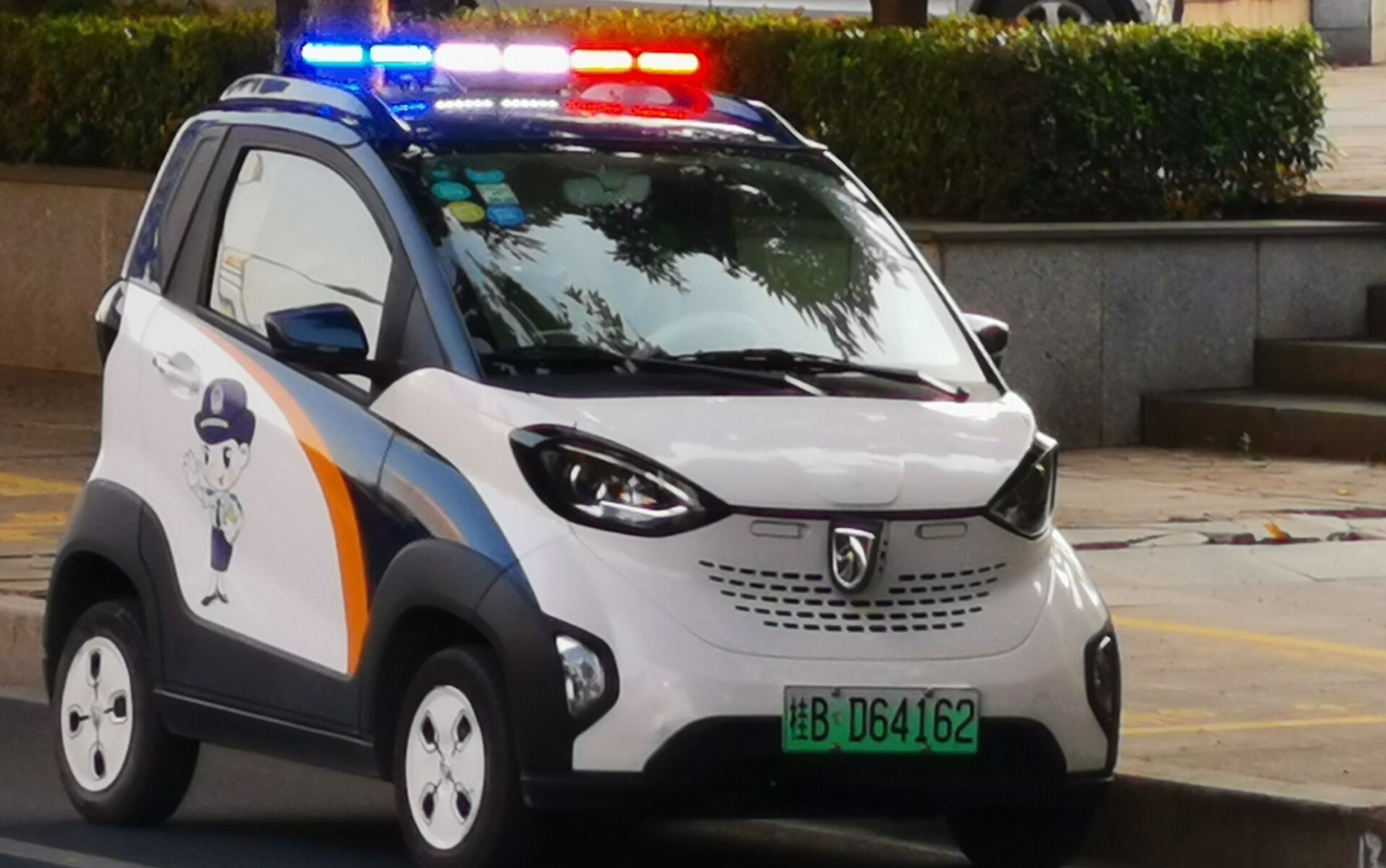 110警车 真实图片