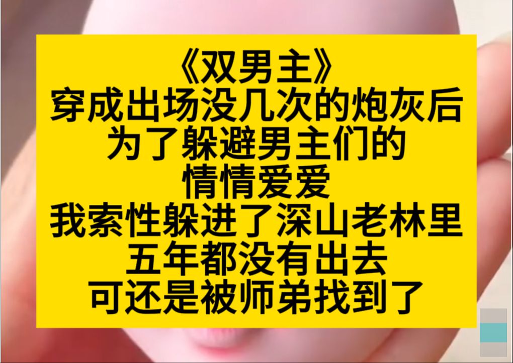 双男主 穿成出场没几次的炮灰后,我躲进了深山老林,主角们,你们爱咋咋地……小说推荐哔哩哔哩bilibili