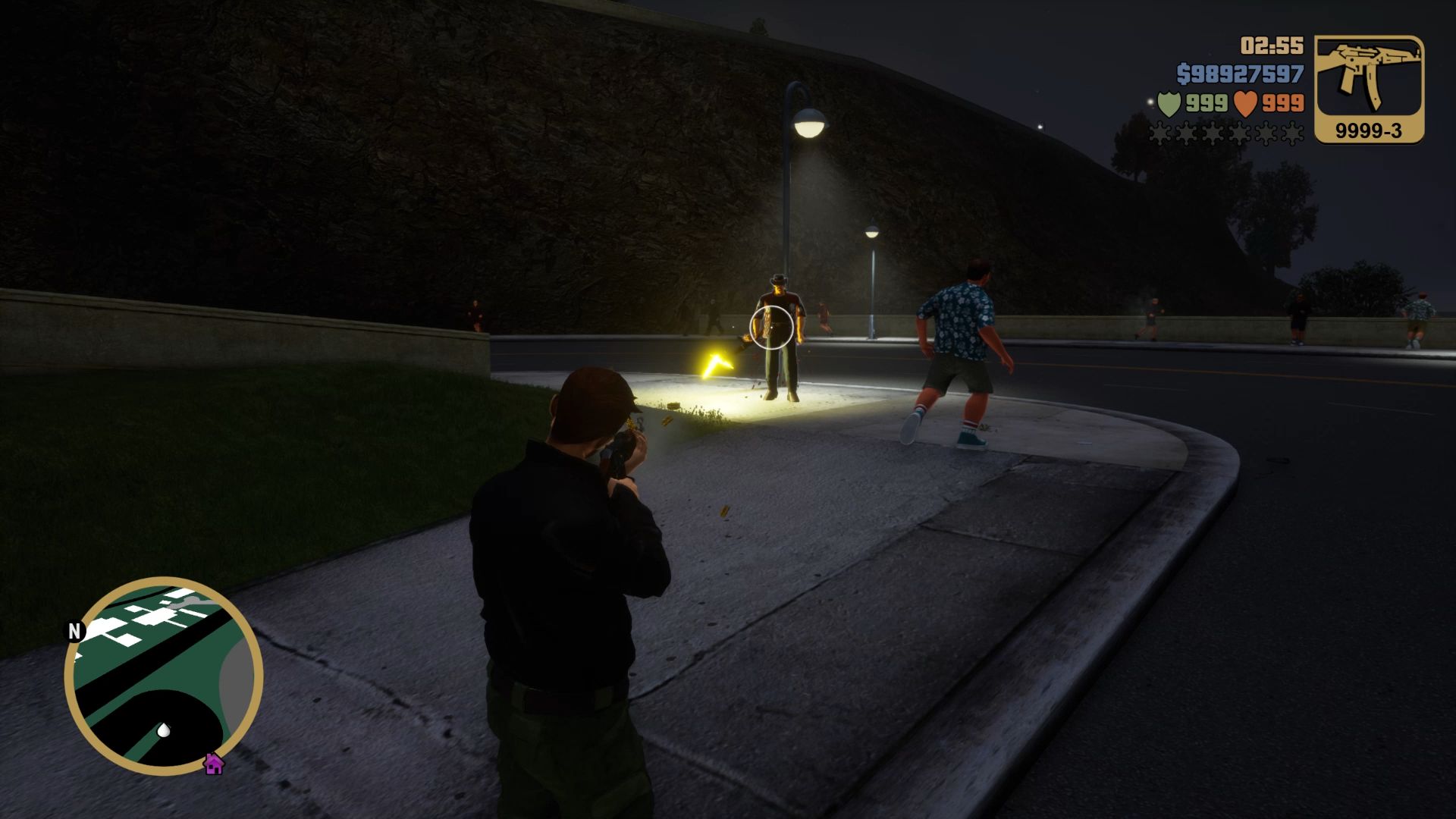 【侠盗猎车手3重制版】当主角杀掉卡特琳娜后挑战哥伦比亚帮