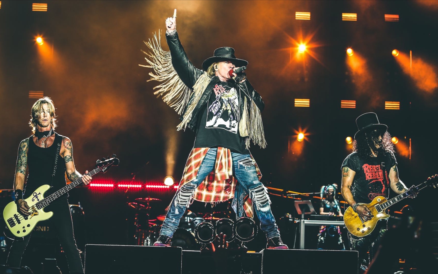 【枪花曼谷演唱会】op welcome to the jungle