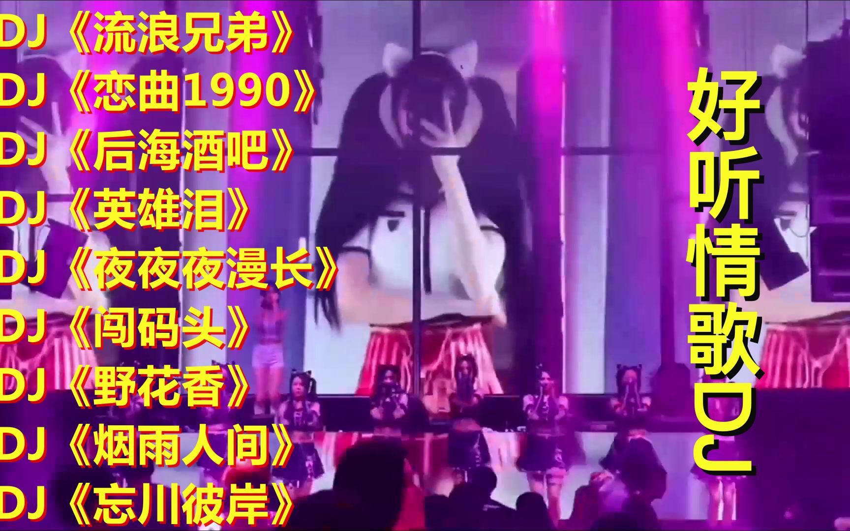 [图]车载DJ《流浪兄弟》《恋曲1990》《后海酒吧》《英雄泪》《闯码头》《野花香》