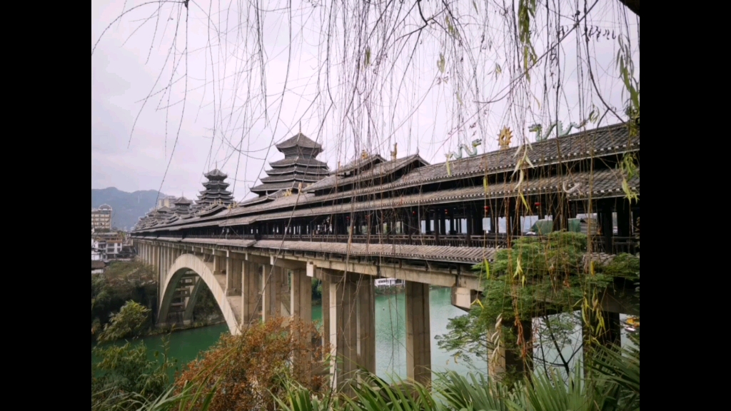 [图]侗族风雨桥，不期而遇的风景