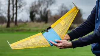 这也能飞？轻木自制遥控飞行翼【迷你模型RC】