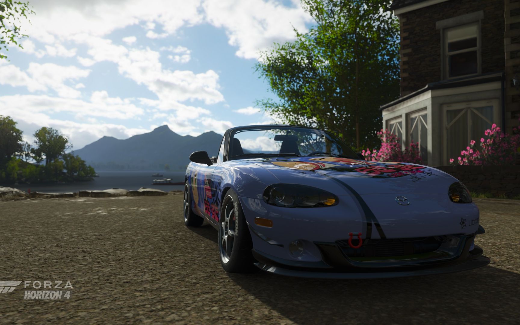 【极限竞速地平线4】疯狂漂移4——马自达mx5敞篷版_哔哩哔哩 (゜-゜)