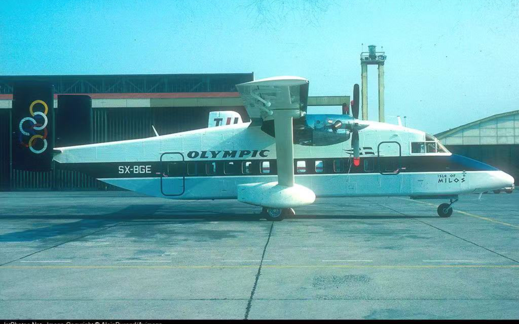 一架飞机的故事——奥林匹克航空545号班机空难当事机,sx-bge,肖特330