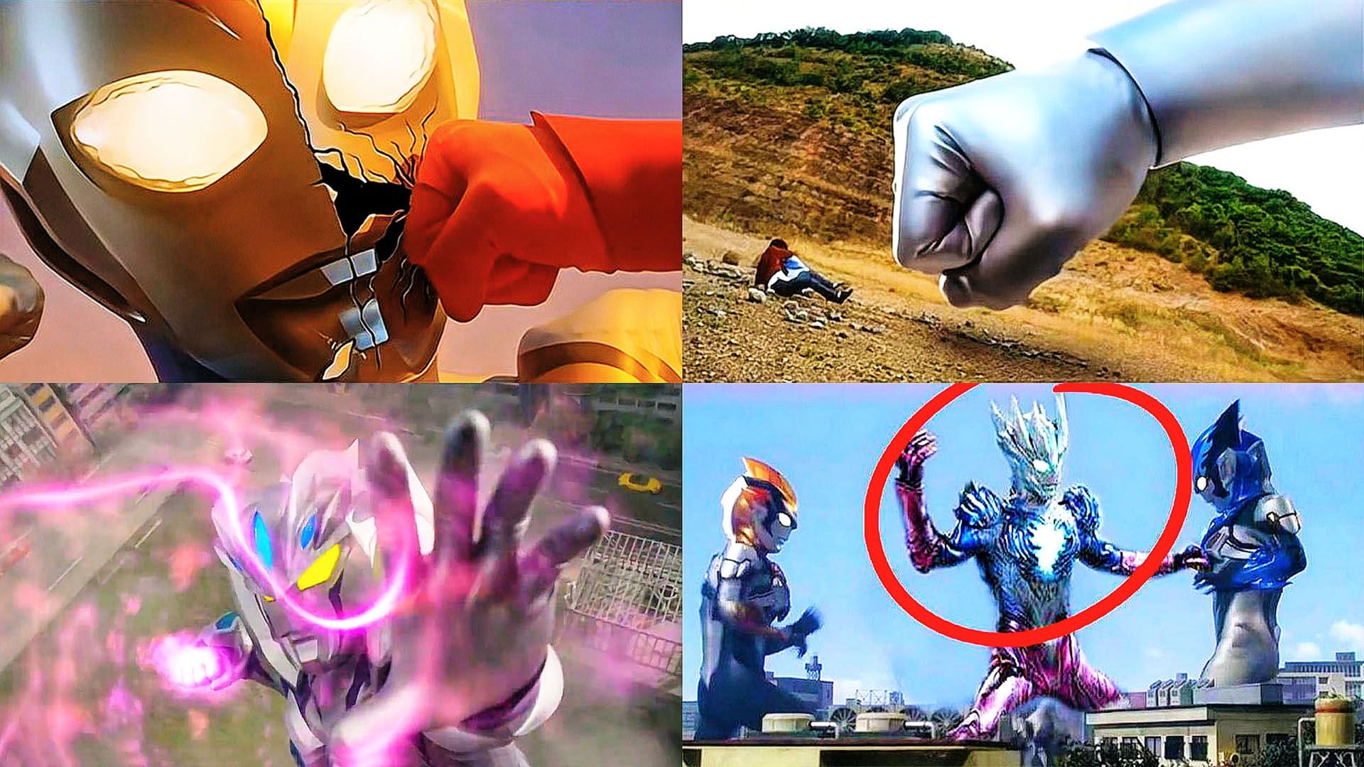 盘点7个一拳打爆怪兽的奥特曼,戴拿vs赛罗,你觉得谁更厉害?