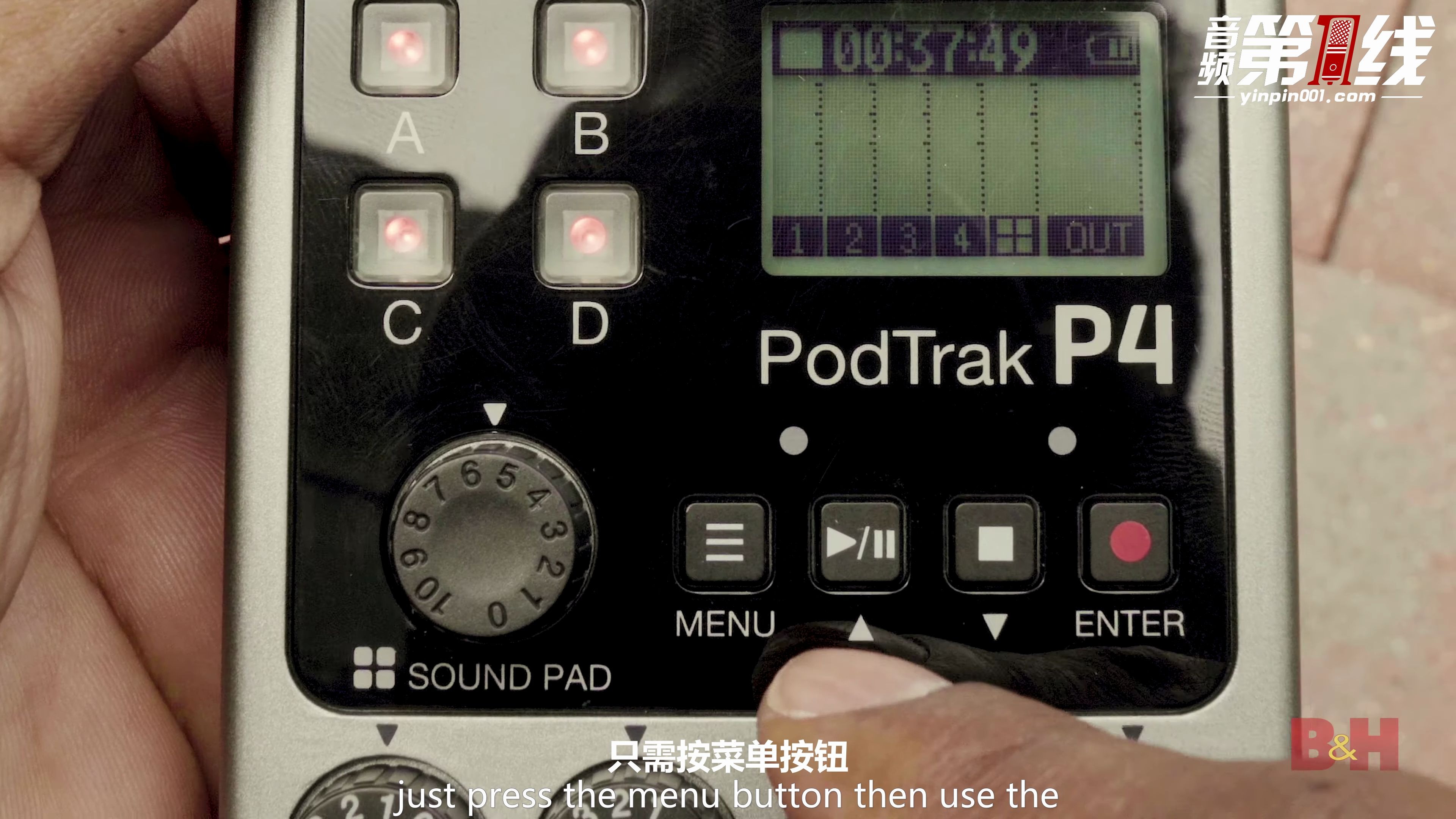 ZOOM PodTrak P4 为播客设计的录音机介绍评测【音频第一线译制】哔哩哔哩bilibili