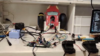 24v四档位卡丁车测试