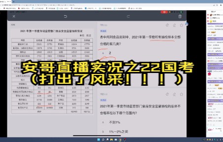 [图]安哥直播实况之22国考（打出了风采！！！）