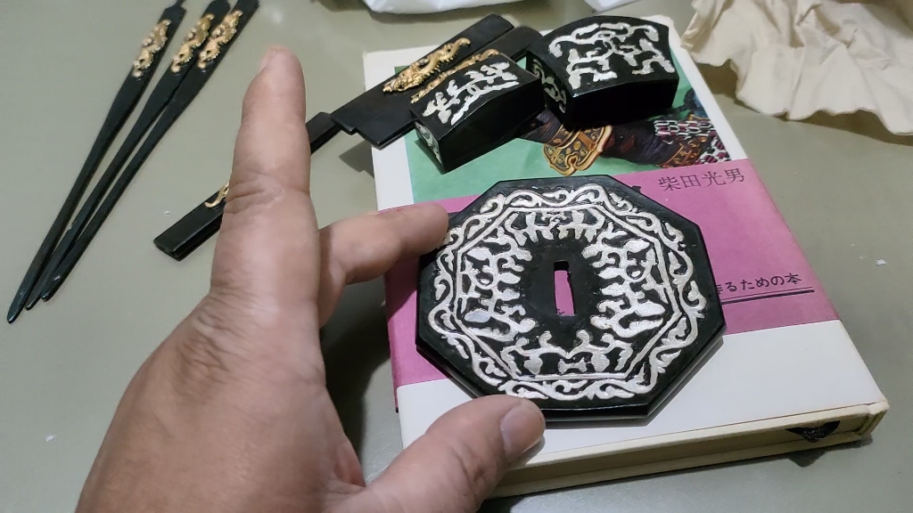 山鸟毛一文字 闯王刀 明御林军斩马刀 聚锋堂美术刀剑