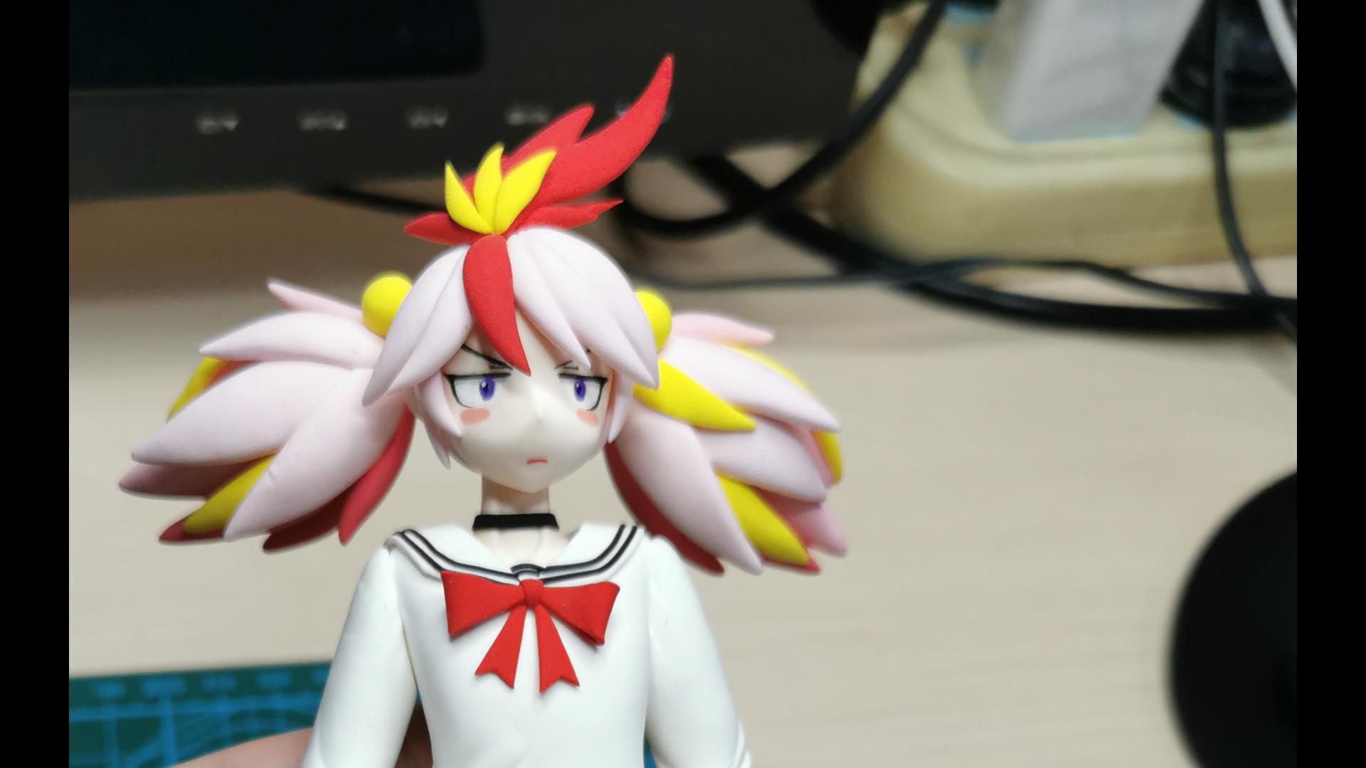 【粘土作品】非人学园 昴日3.