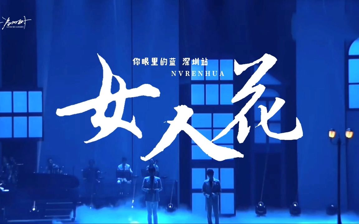 [图]【贾凡&王晰】《女人花（Live）》蓝巡深圳场调色字幕版