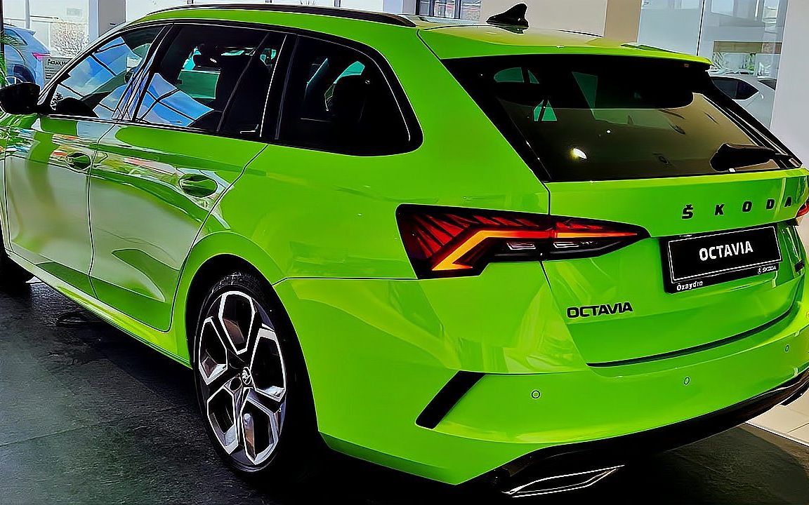 2023款斯柯达明锐rs旅行版登场!搭2.0t 7at,外观不输本田雅阁