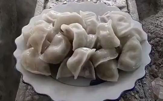 石头做的饺子