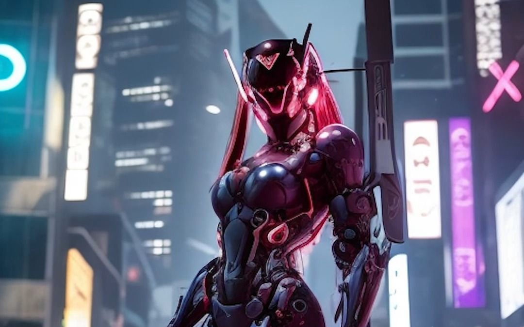 【ai绘画】机械姬,变身!