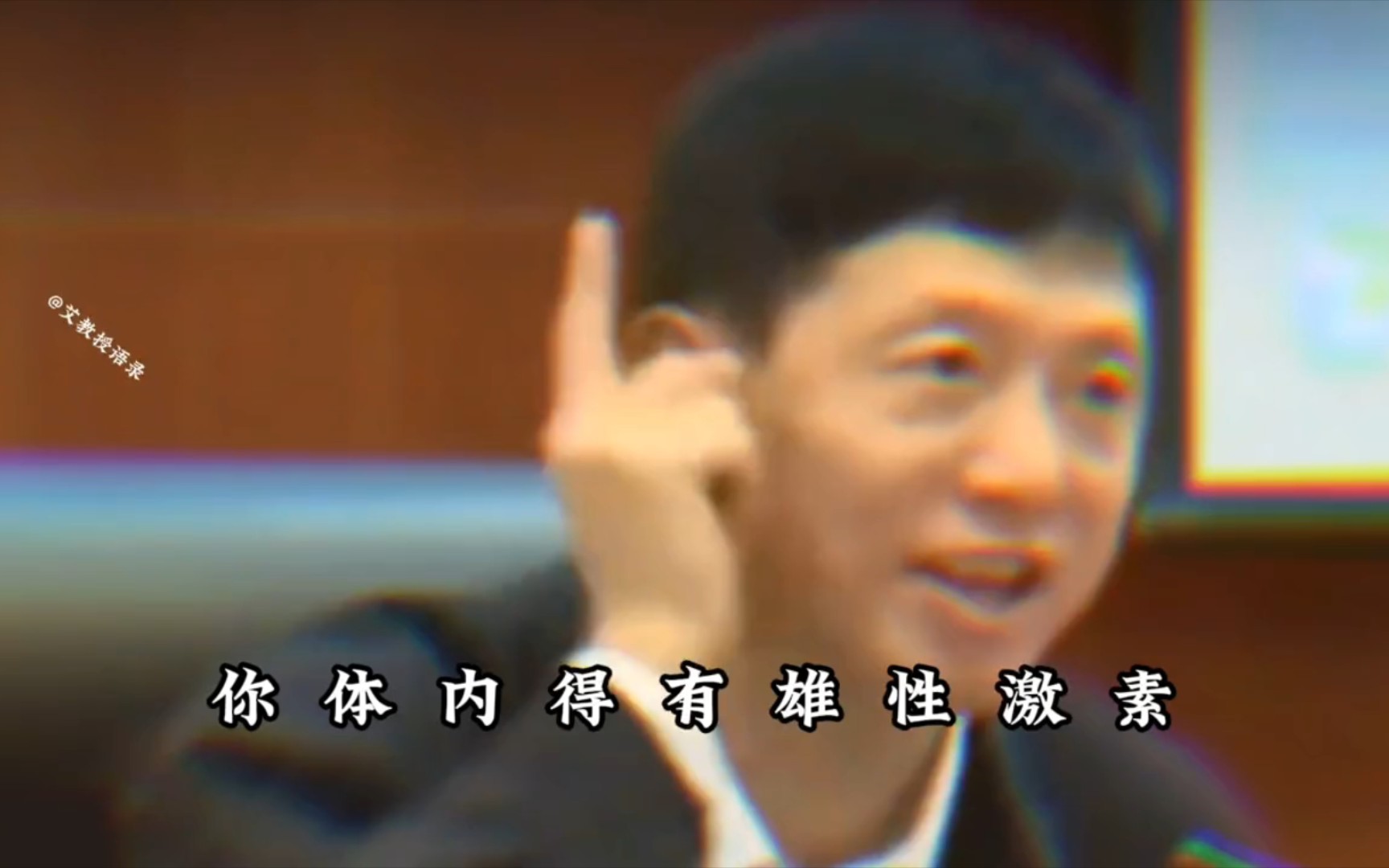 艾跃进教授经典演讲 艾跃进 男子汉 超燃 做真男人