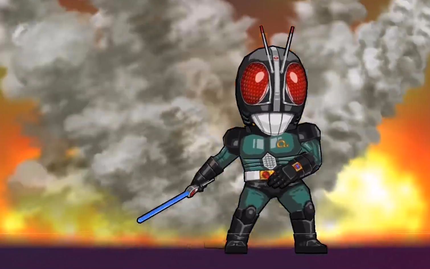 假面骑士战斗突击排位奖励6星假面骑士blackrx