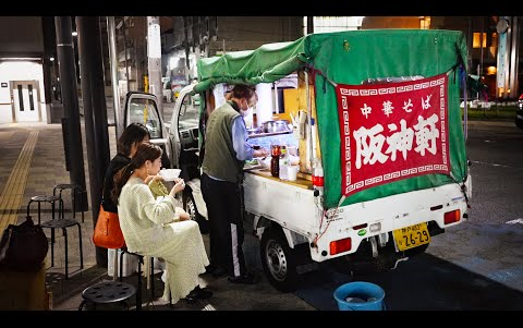 【中字】拉面师傅的一天老式拉面摊日本街头小吃哔哩哔哩bilibili