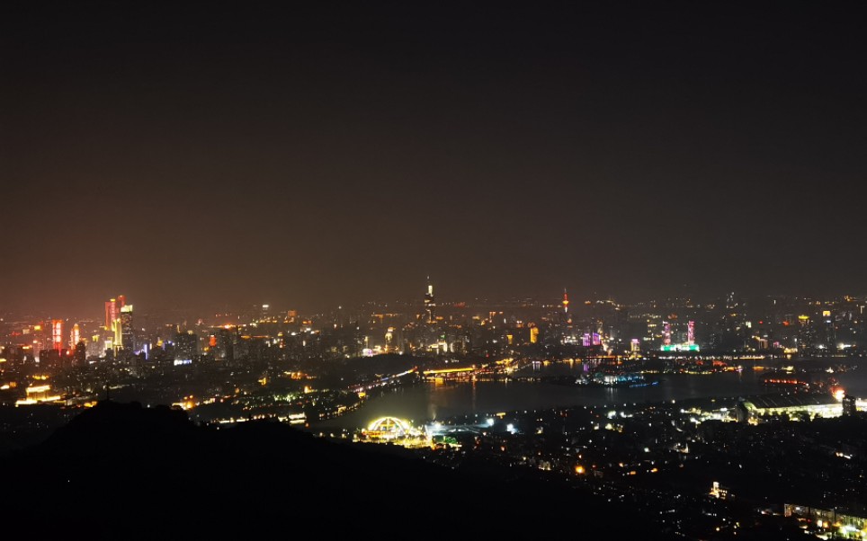 活动作品紫金山夜景