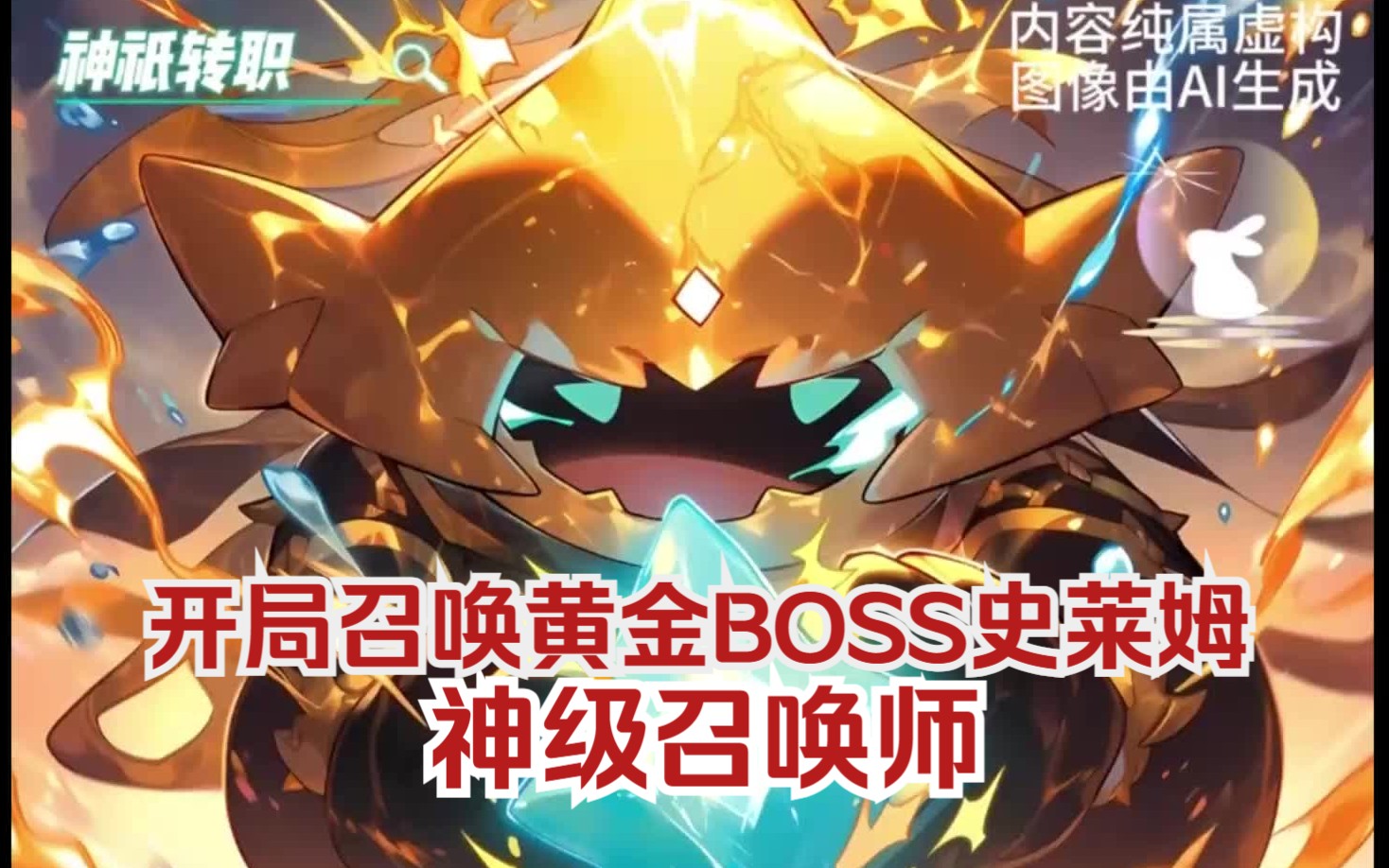 [图]【20小时】《神级召唤师》开局召唤黄金BOSS史莱姆！最弱的小怪都可变成毁天灭地的BOSS，随手召唤万千神级BOSS，秒杀全场！