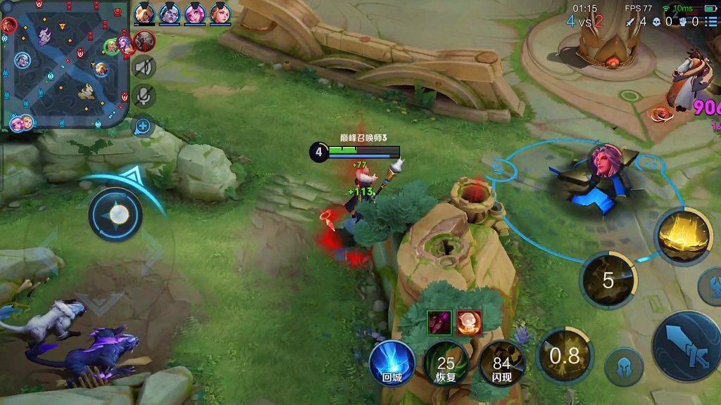 国服姜子牙一路爆发第一视角