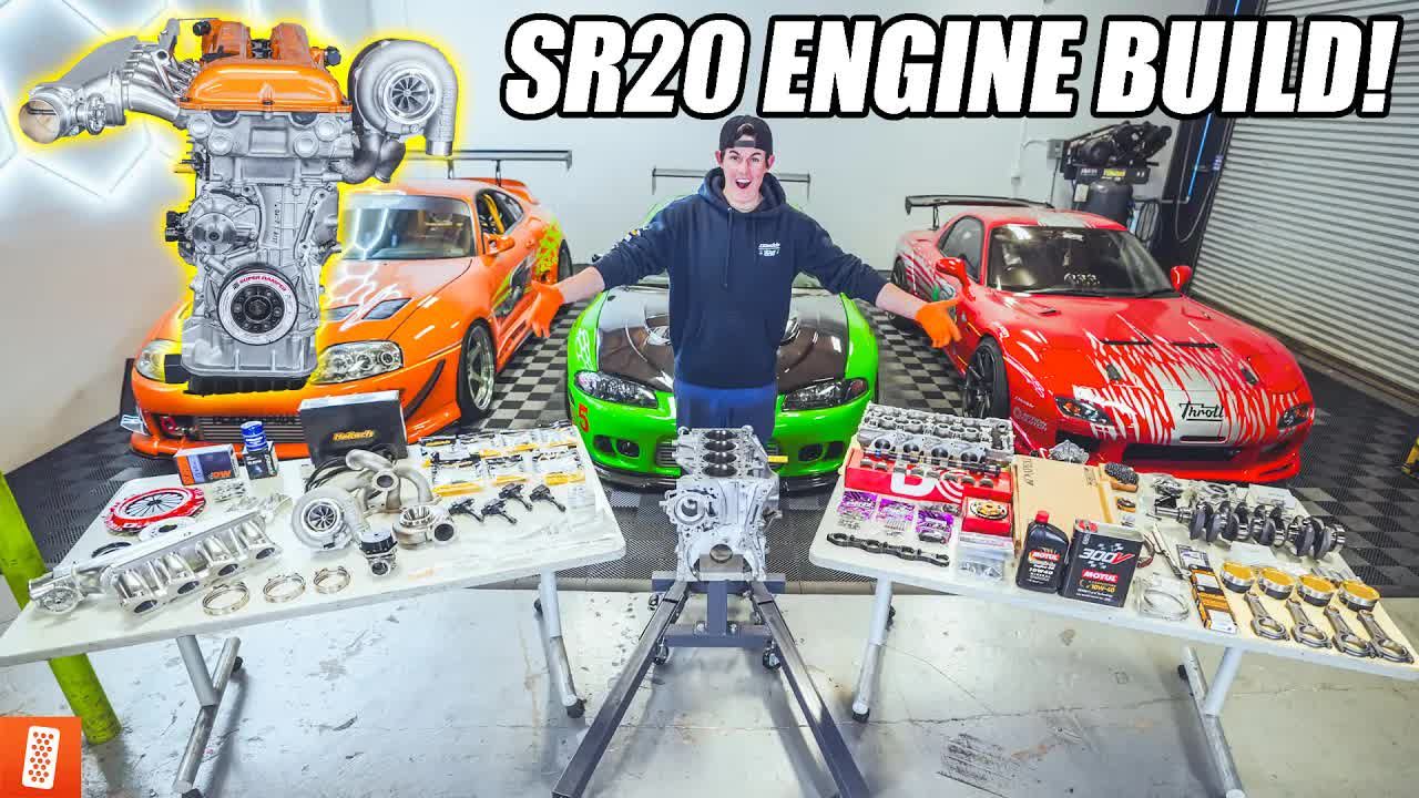700hp sr20det发动机构建-从开始到结束
