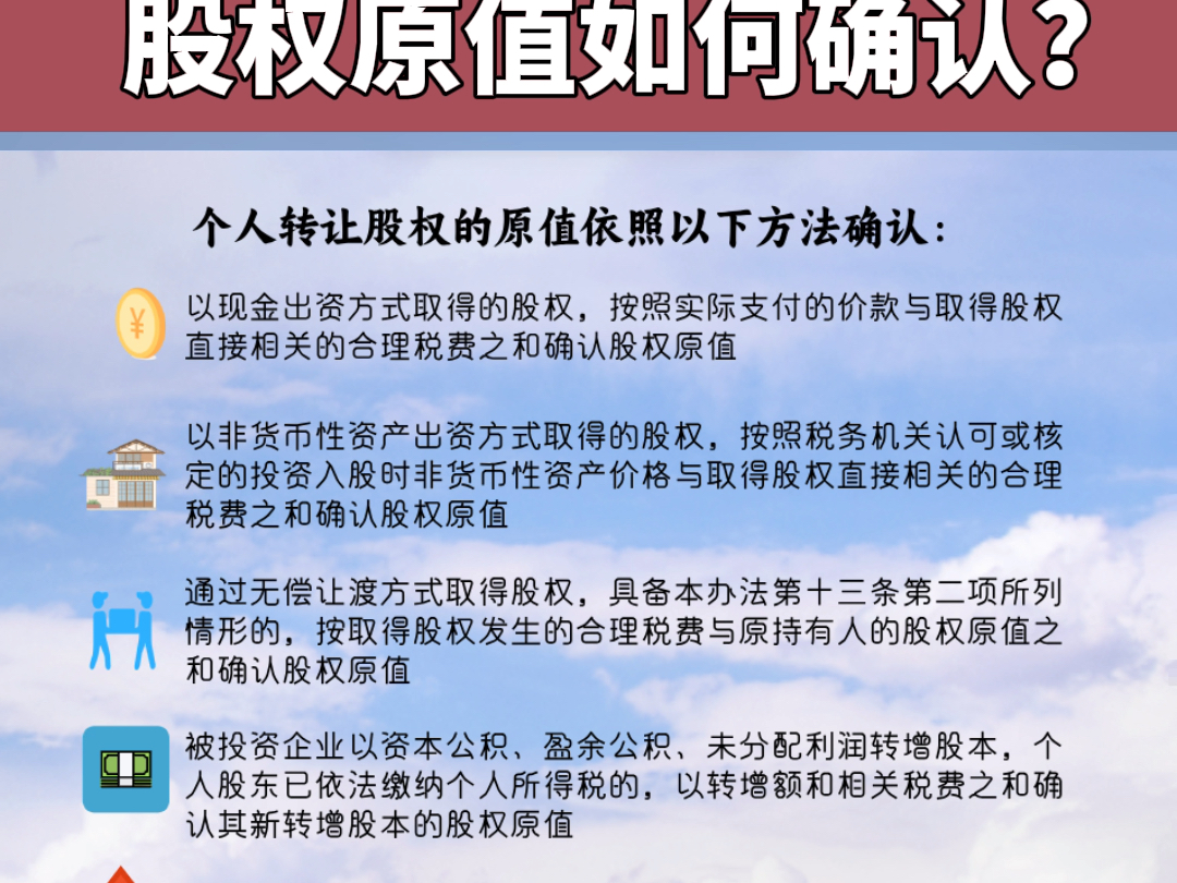 在济宁个人股权转让,股权原值如何确认?哔哩哔哩bilibili