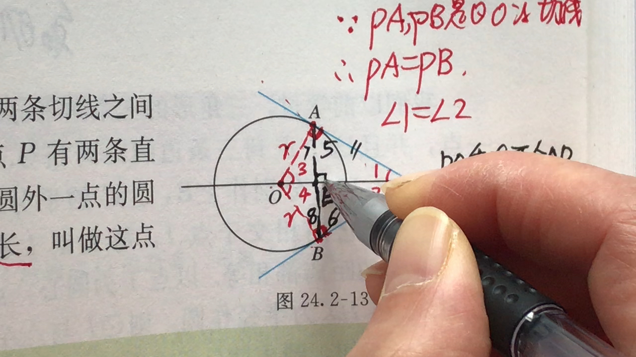 切线的判定,性质,切线长定理哔哩哔哩bilibili