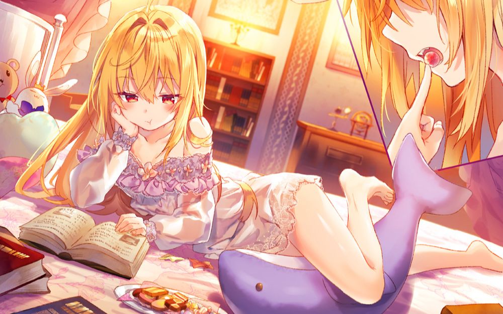 【轻小说】家里蹲吸血鬼公主的苦闷 第2卷pv(cv