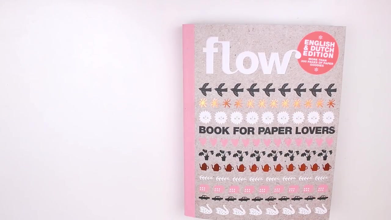 【欧美手帐】素材本翻翻看Flow Book for Paper Lovers 5 Flipthrough哔哩哔哩bilibili