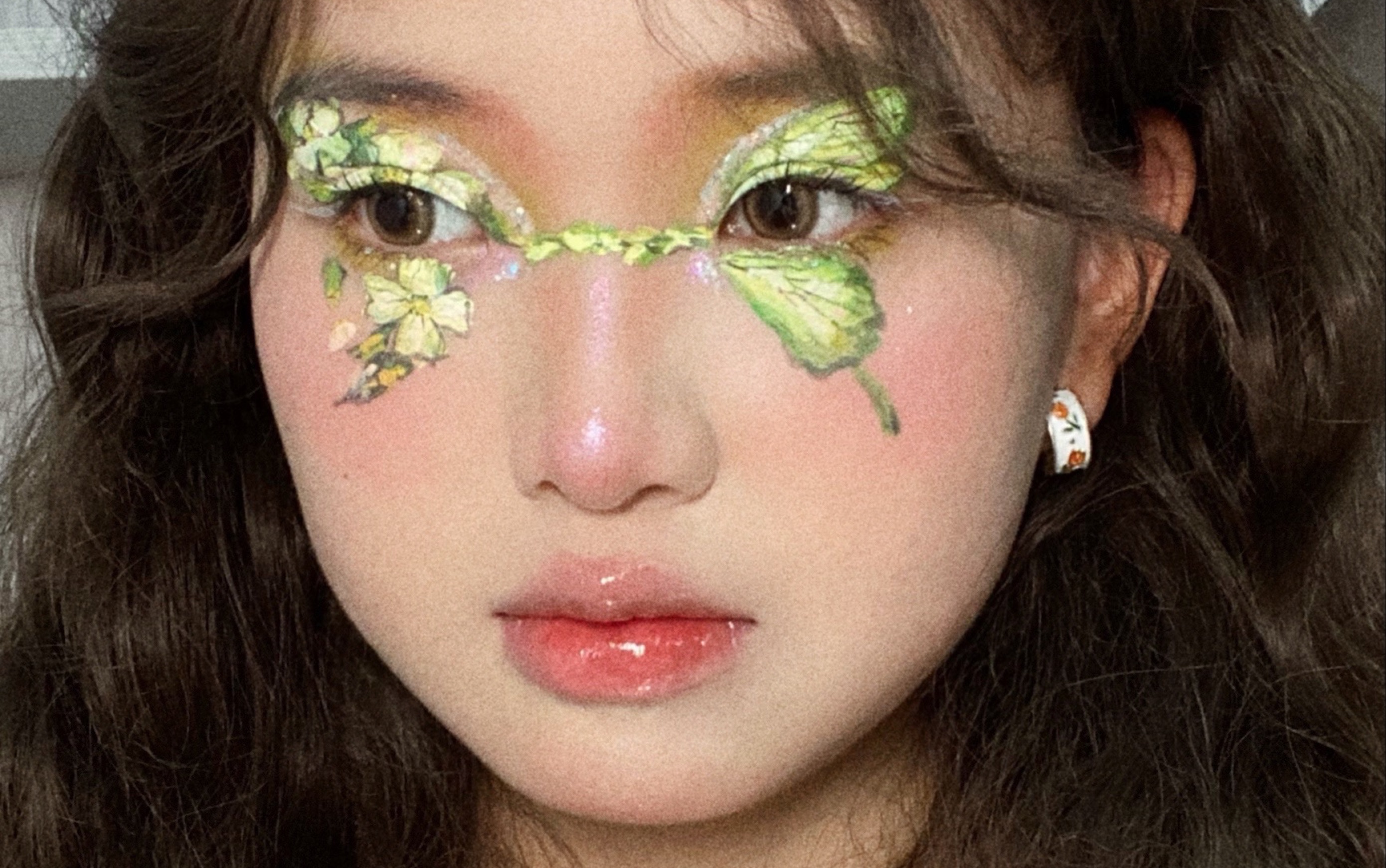 活动作品春日繁花灵感妆容