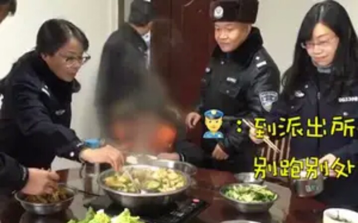 [图]遭父亲打骂男孩离家出走，民警为其撑腰还管饭：再打你就到派出所来