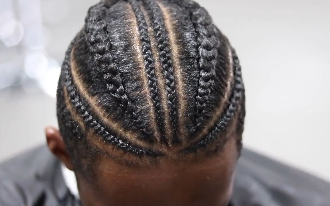 【男士烫发】地垄沟|垄沟辫 barbershop|barber|美式理发