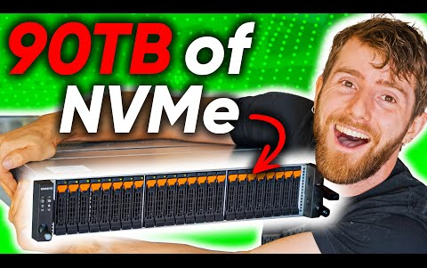 [linus tech tips]白嫖王在家装了台服务器