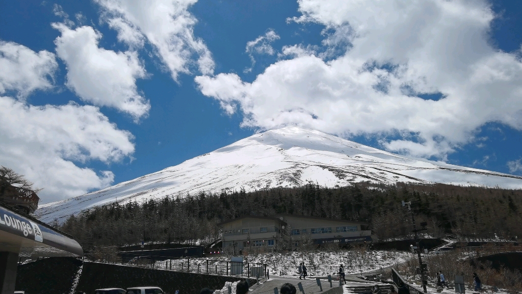 活動作品將來插旗富士山