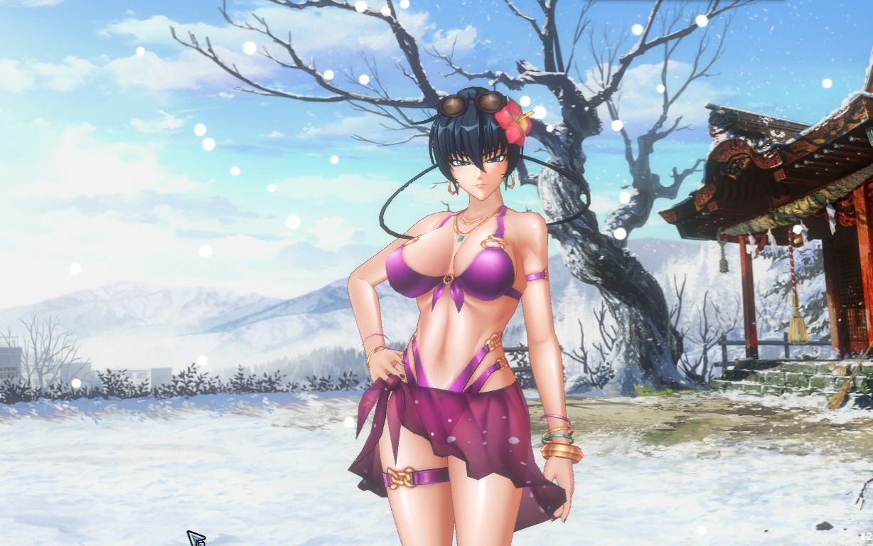 《action对魔忍》井河阿莎姬限定泳装_哔哩哔哩bilibili