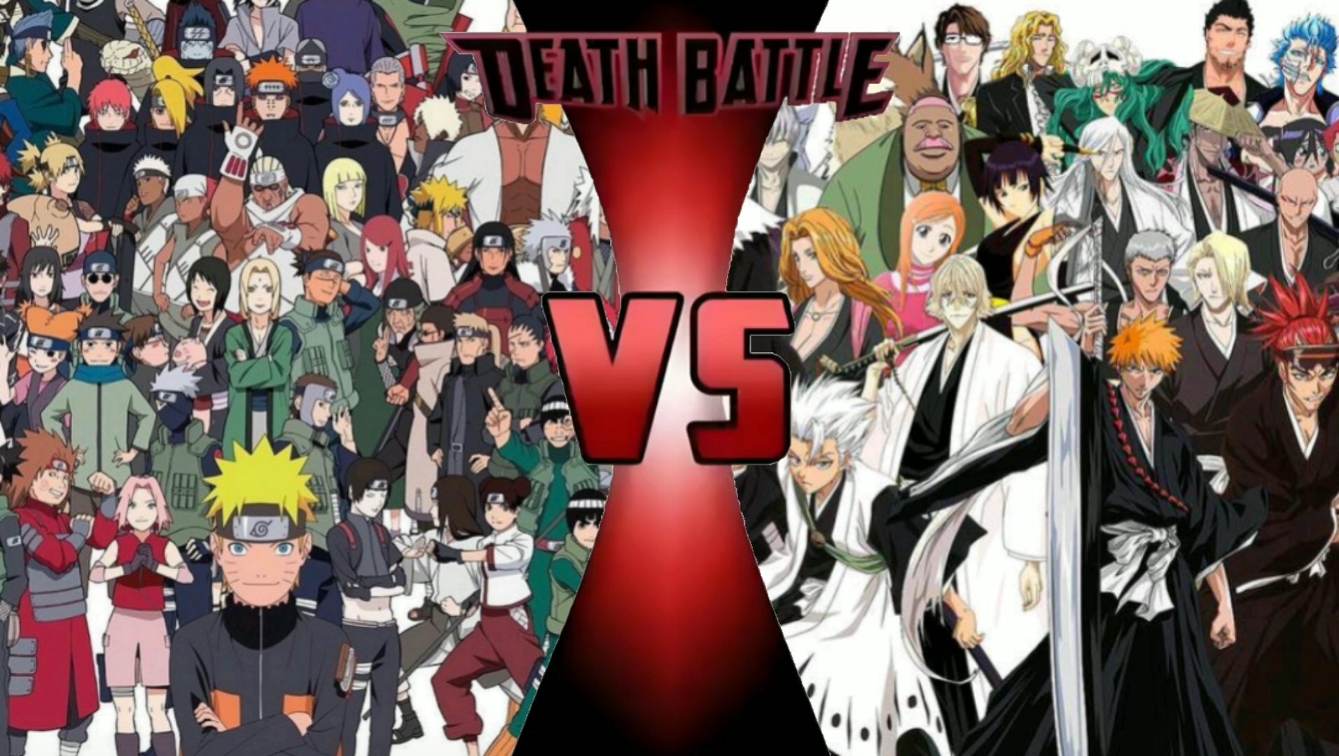 论战,火影忍者全体vs死神全体
