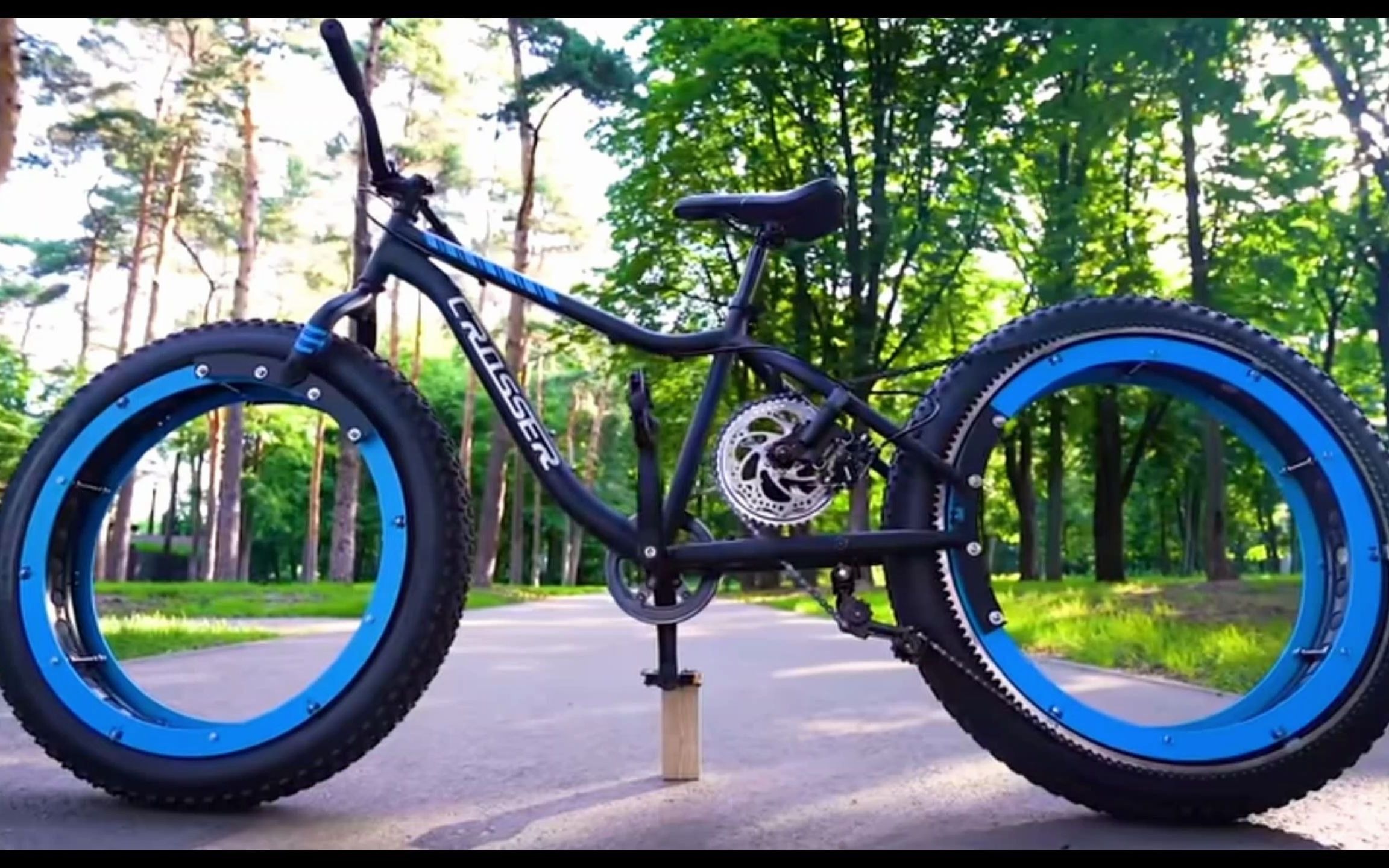 [油管搬运]听说无轴自行车和鸿星尔克更配哦