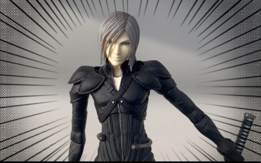 【老物分享】最终幻想7你不认识的神秘人物-卡丹裘pa改可动手办人偶展