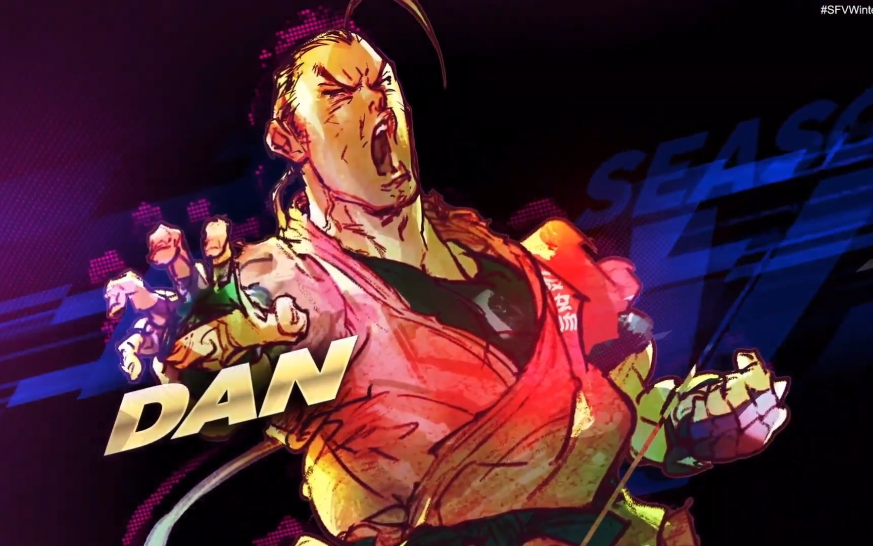 【街霸5ce】2021冬季更新 新角色丹,萝丝,oro发布新内容,新系统"v闪"