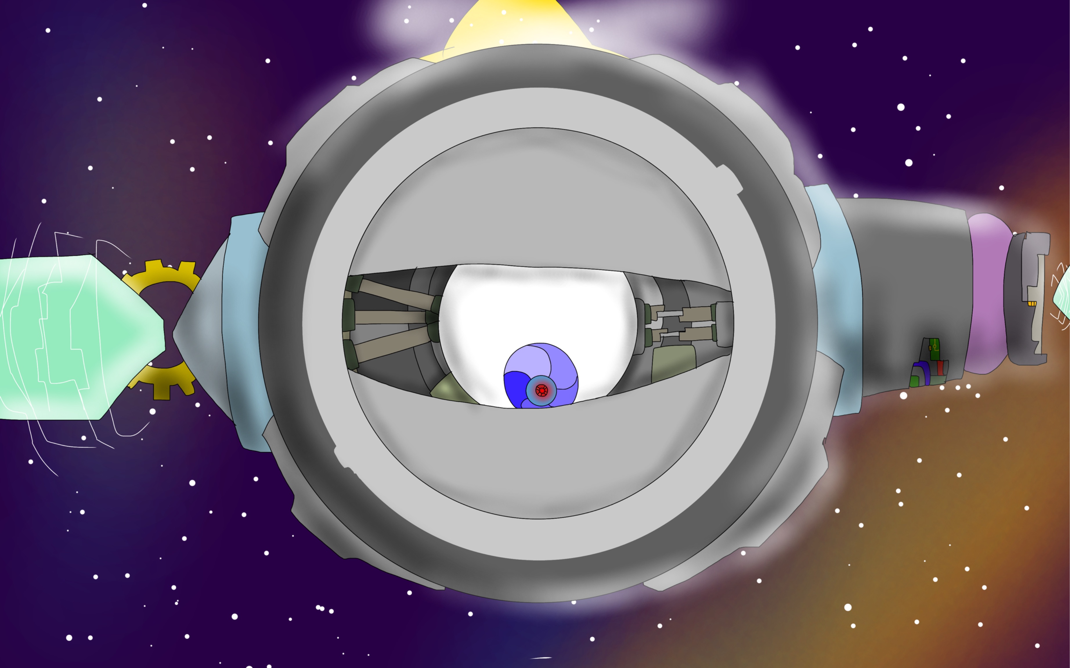 星之卡比自创同人二周目隐藏boss 星之梦之眼(盗图没爸没妈)