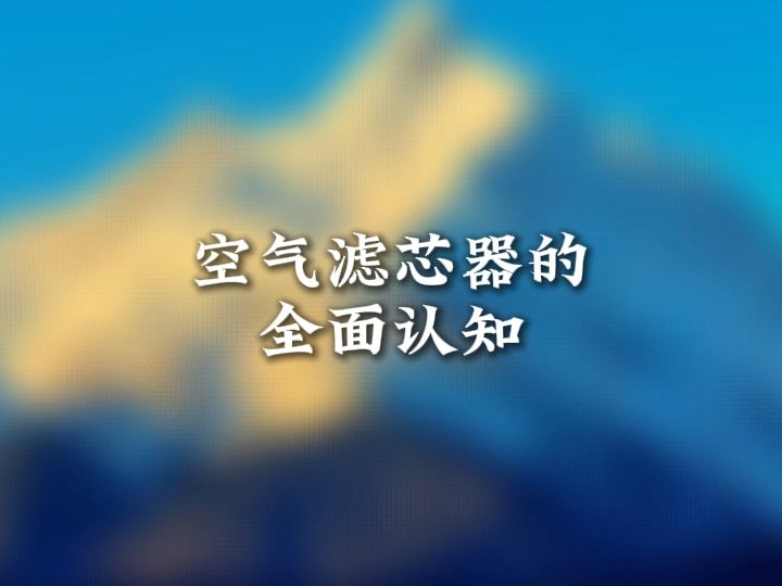 空气滤芯很便宜,但是作用很大!哔哩哔哩bilibili