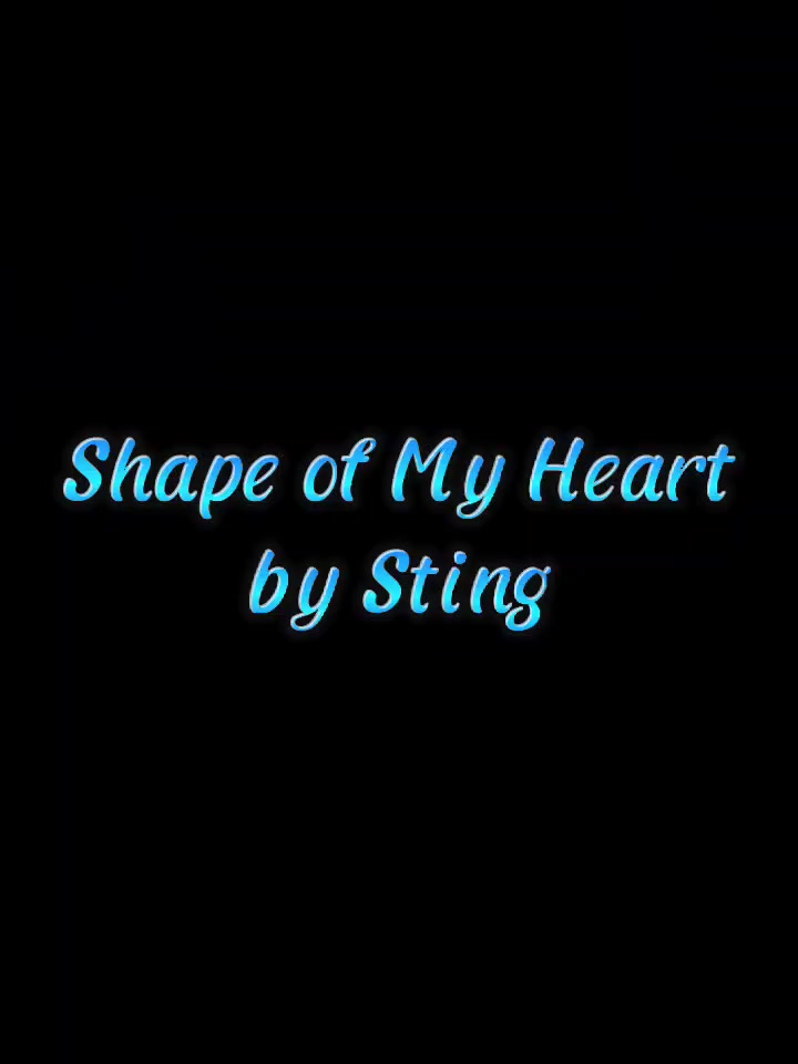 [图]#sting #shapeofmyheart #歌曲 #回忆