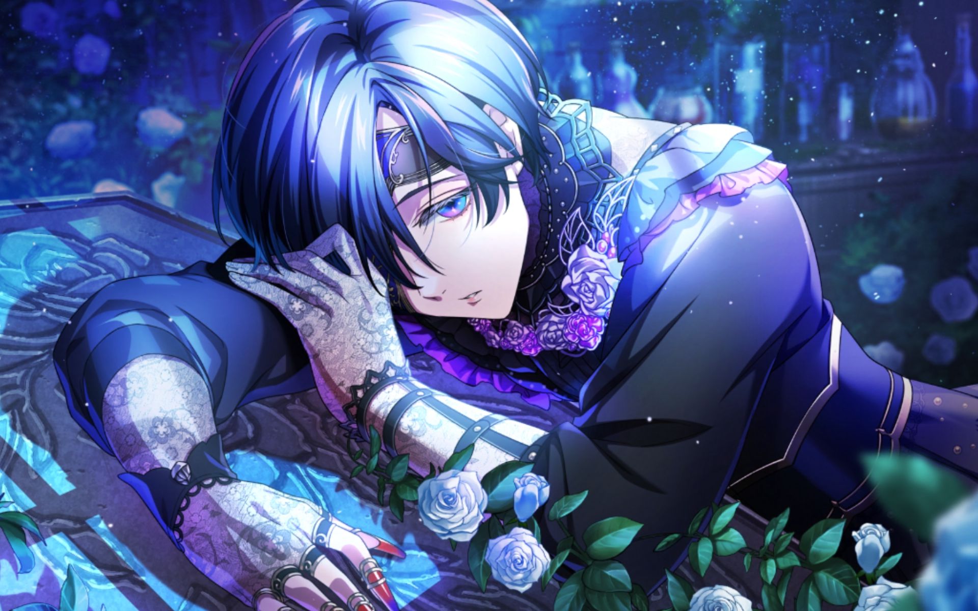 【千铳士r】 ミカエル【白薔薇の微睡み】卡面剧情