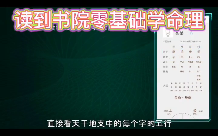 零基础学命理,五行基础.哔哩哔哩bilibili